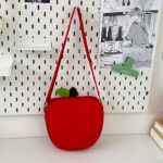 A multi-purpose red apple KT cat shoulder bag - Image 4