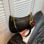 Versatile One Shoulder Crossbody Chain Dumpling Bun - Image 7