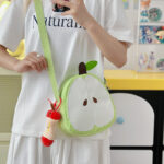A multi-purpose red apple KT cat shoulder bag - Image 9