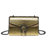 Crocodile patterned Wine God Bag - Image 10